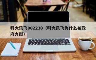 科大讯飞002230（科大讯飞为什么被政府力挺）