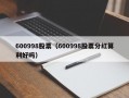 600998股票（600998股票分红算利好吗）