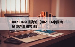 002116中国海诚（002116中国海诚资产重组预期）