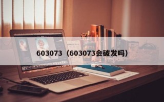 603073（603073会破发吗）