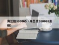 海兰信300065（海兰信300065业绩）